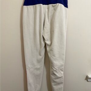 Nike Blue and White Joggers